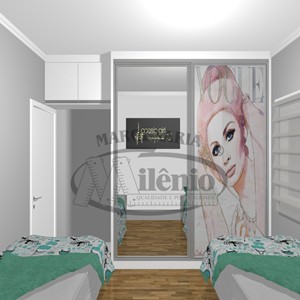 Marcenaria MiLenio móveis para quarto de meninas otimização de espaço_quadro que vira mesa (4)