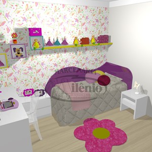 Marcenaria Milenio_quarto infantil_colorido_quarto de menina